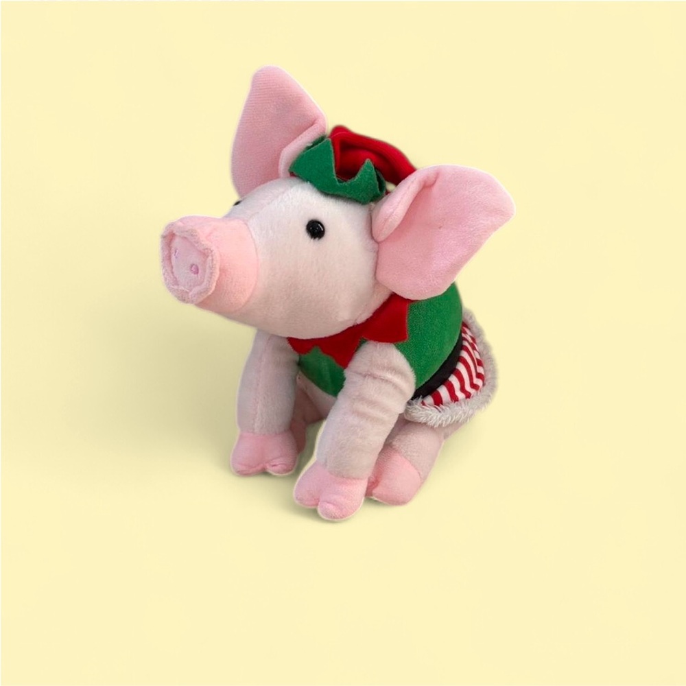 Adorable Pink Pig Plush Toy
